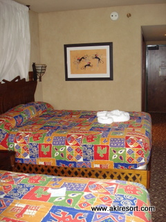Room view from balcony